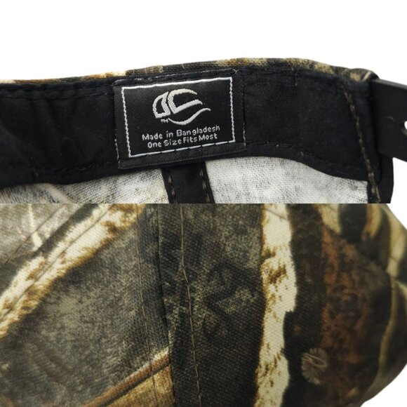 Realtree Chickasaw Equipment Camo Snapback Cap Trucker Baseball Hunting Hat - Picture 8 of 14